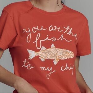 Letluv You Are The Fish To My Chips Tee